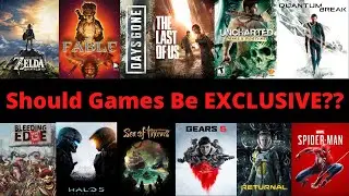 Console Exclusive Games?? Should this happen? - My take on this divisive topic!