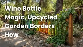 Upcycled Garden Borders How to Turn Trash into Stunning Outdoor Decor (Easy DIY!)