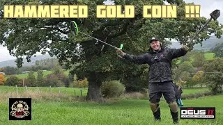 What a day we got gold hammered coin!!!/Xp Deus2 / #youtube #vlog #love #passion #metaldetecting 