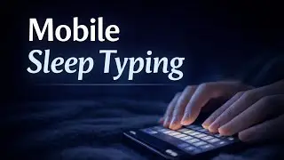 Extremely Relaxing Mobile Typing ASMR to Calm Overthinking & Sleep Fast (No Talking)😴🎧💤