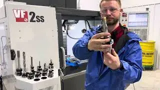 Loading Tools into a Haas VF2SS