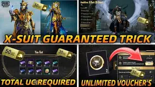 X-Suit Trick With 100% Grantee | Get 50 & 30 UC Vouchers For X-Suit | Anukhra X-Suit  In Cheep UC