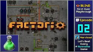 ✔️️ New Game (Freeplay) - Factorio [Blind] (Episode 2/12)