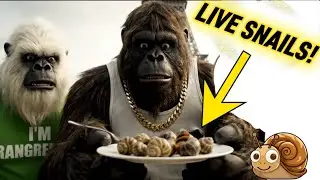 (GONE WRONG) BIGFOOT & YETI TRY ESCARGOT IN FRANCE! FRENCH SNAILS!