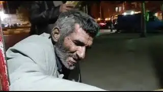 the very beautiful singing of the old kurd man in the corner of the street