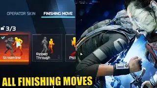 BLACK OPS 7 ALL FINISHING MOVE - COD BO7 Finisher Execution Moves Showcase Animation