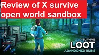 Review of X survive open word sandbox game