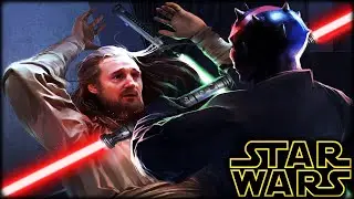 POURQUOI QUI GON EST MORT AUSSI FACILEMENT CONTRE DARK MAUL DANS LA MENACE FANTÔME ?