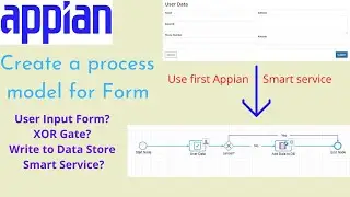 4. Process Model | Add Data to DB using Process Model | Configure Smart Services | Appian Tutorial