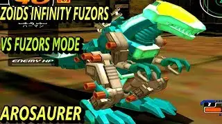 ZOIDS ゾイド インフィニティ フューザーズ    VS フューザーズ モード RZ-067 アロザウラー AROSAURER 突擊猛龍  ZOIDS INFINITY FUZORS