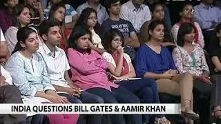 India Questions Bill Gates and Aamir Khan