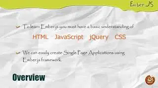 Master EmberJS : Learn Ember JS From Scratch - learn Ember.js