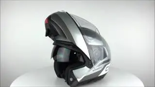 Schubert C4 Pulse Silver Helmet - Champion Helmets