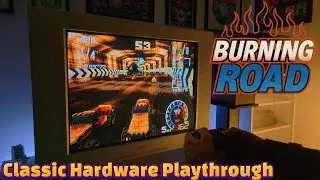 BURNING ROAD - PlayStation - Sony Trinitron | Classic Hardware Playthrough