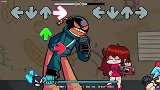 FNF  Whitty Vs  Boyfriend Fire Fight Mod