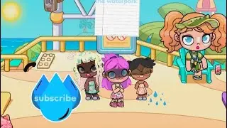 Going To The Waterpark With My Pookies || AVATAR WORLD || 