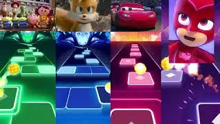 Ultimate Tile Hop Challenge Sonic, PJ Masks, McQueen & Toy Story Mashup