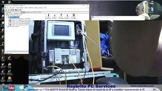 Preparando 1734 AENTR Point IO Nuevo Como hacer el reset de la IP y cambiar nuevamente la IP Parte 2