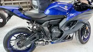 NEW M4 Exhaust is LOUD | Sound Test | Yamaha R7 Stock vs M4 Full Exhaust