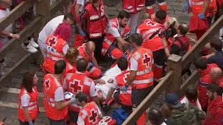 SAN FERMIN 2016 - Encierro 6 : entrevista a un corredor y Balance de heridos