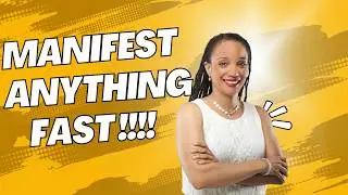 How To Manifest Anything Fast 2025