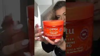 Процедура ухода за вьющимися волосами с Cantu 🧡 #springonshorts #cantubeauty #curlygirls #wavyhai...