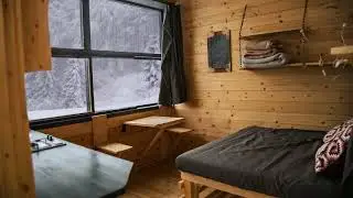 Cozy Cabin in a Blizzard ❄️ Snowstorm White Noise for Sleep & Relaxation 【白噪音】暴风雪天温馨小木屋｜风雪白噪音｜助眠放松
