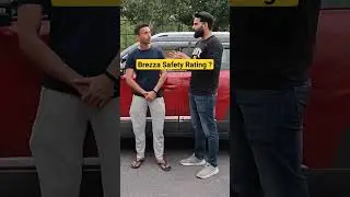 Brezza Safety Rating ? | #shorts #brezza #marutisuzuki