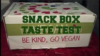 VEGAN SNACK BOX UNBOXING & TASTE TEST | The Vegan Kind