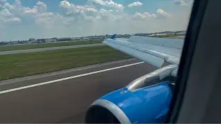 WINDOW SEAT | Allegiant Airbus A319 Approach & Landing at Orlando Sanford Airport