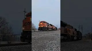 Wow! BNSF 9277 SDACe with SD70MACe 2nd Out!