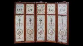 Paravento neoclassico con grottesche - Ars Antiqua