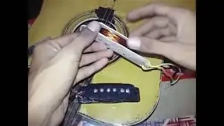 Cara membuat Spul Gitar Akustik dengan secara sederhana