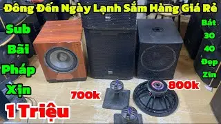Thanh L&yacute; Sub Ch&acirc;u &Acirc;u NEXO 1 Triệu, Trầm B&atilde;i 30 40 Gi&aacute; Rẻ Như Đồng N&aacute;t Bass Căng, Chắc Tiếng Uy lực