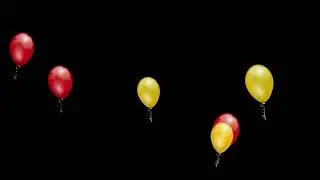 HD Balloon Black Screen | Balloon Effects
