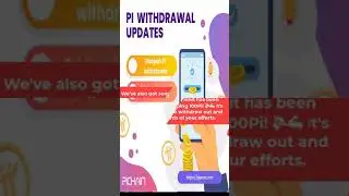 Hot news: Pi withdrawal function on Pi Chain Mall is back in action | Pi network new update