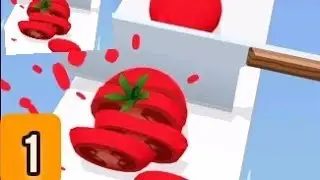 Perfect slice Level 1-2 All Level walkthrough gameplay (android,ios)