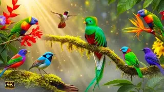 🐦Amazon Ecology 4k: The mysteries of birds gradually being uncovered - Relaxing landscape