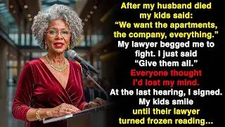 I gave my greedy kids exactly what they wanted. Their lawyer read one line&mdash;and froze&hellip;