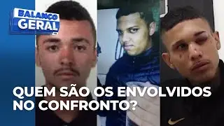 BG mostra os envolvidos no confronto com PM e a extensa ficha criminal, em Maringá