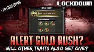 TWD RTS: Alert Gold Rush! Other Traits Too? + My Crate Opens! The Walking Dead: Road to Survival