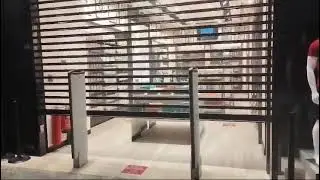 polycarbonate Rolling shutter door in UAE mall