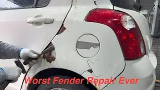 Dogs Won’t Fix It? I Will! (Mangled Rear Fender)