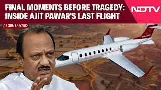 Ajit Pawar Funeral | Final Moments Before Tragedy: Inside Ajit Pawar's Last Flight
