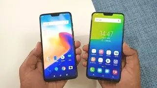 One Plus 6 vs Vivo X21 Speed Test !