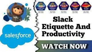 Slack Etiquette and Productivity | Salesforce Trailhead | Quiz Solution