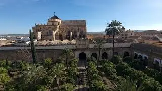 Mezquita Catedral y Patio de los Naranjos vistos desde la Torre Campanario