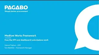 Medium Works Framework - How the KPI and dashboard submissions work