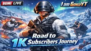 🔥 BGMI LIVE | Intense Classic Matches + Clutch Gameplay | Road to 1K Subs 💪 | I am GokuYT