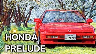 🚗🏁 ホンダ　プレリュード　HONDA PRELUDE 1991桜のトンネル　3rd generation